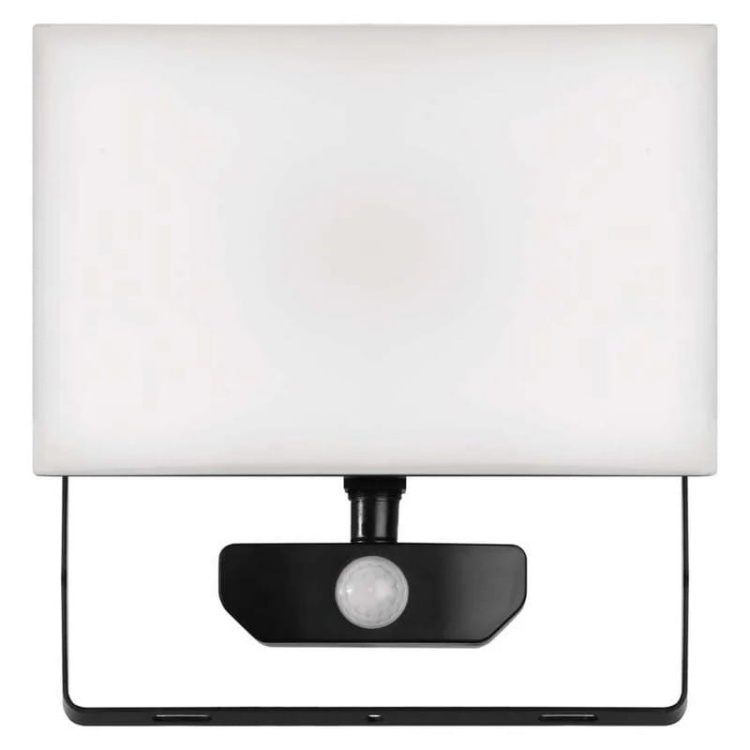 Naświetlacz LED TAMBO z czujnikiem ruchu 50W 5000lm 4000K czarny Emos front