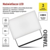 Naświetlacz LED EMOS TAMBO ZS2522 20W 4000K 2000lm IP65 IK08 czarny z czujnikiem PIR prezentacja – montaż natynkowy