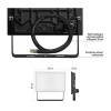 Naświetlacz LED TAMBO 20W 2000lm 4000K IP65 IK08 czarny Emos info
