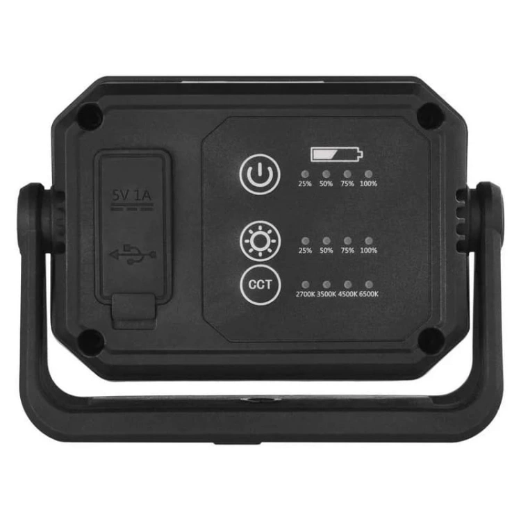 Naświetlacz COB LED 3.7V 4400 mAh 900lm 2700-6500K P4542 Emos tył