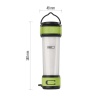 Lampa kempingowa LED SMD+LED 3.7V 4000mAh 360lm powerbank P4009 Emos  wymiary