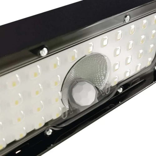 Oprawa LED Garden BRIXO solarna z PIR 4000K 900lm czarna IP65 Emos