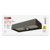 Oprawa LED Garden BRIXO solarna z PIR 4000K 900lm czarna IP65 Emos