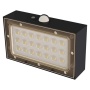 Oprawa LED Garden BRIXO solarna z PIR 4000K 350lm czarna IP65 Emos