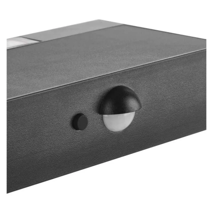 Oprawa LED Garden BRIXO solarna z PIR 4000K 350lm czarna IP65 Emos