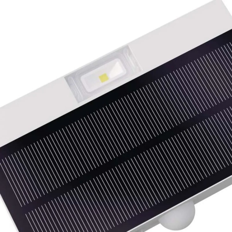 Oprawa LED Garden BRIXO solarna z PIR 4000K 350lm biała IP65 Emos