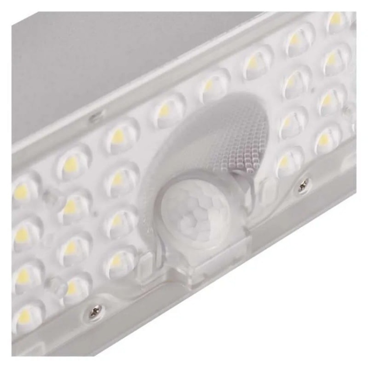 Oprawa LED Garden BRIXO solarna z PIR 4000K 900lm biała IP65 Emos