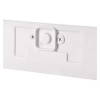 Oprawa LED Garden BRIXO solarna z PIR 4000K 900lm biała IP65 Emos