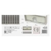 Oprawa LED Garden BRIXO solarna z PIR 4000K 900lm biała IP65 Emos