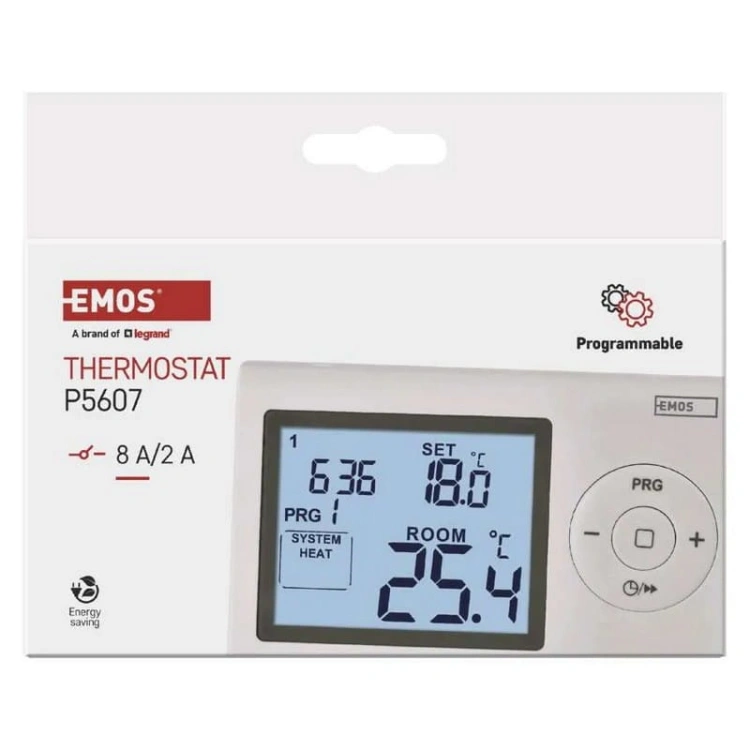 Programowalny termostat pokojowy przewodowy EMOS P5607
