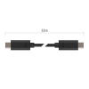 Kabel USB 2.0 wtyk C-C szybkie ładowanie