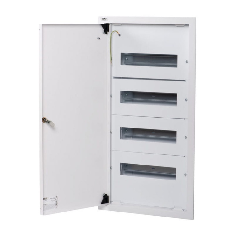 Rozdzielnica metalowa KP-DB-I-MF-412 63A IP30 Ideal 35682 wnętrze