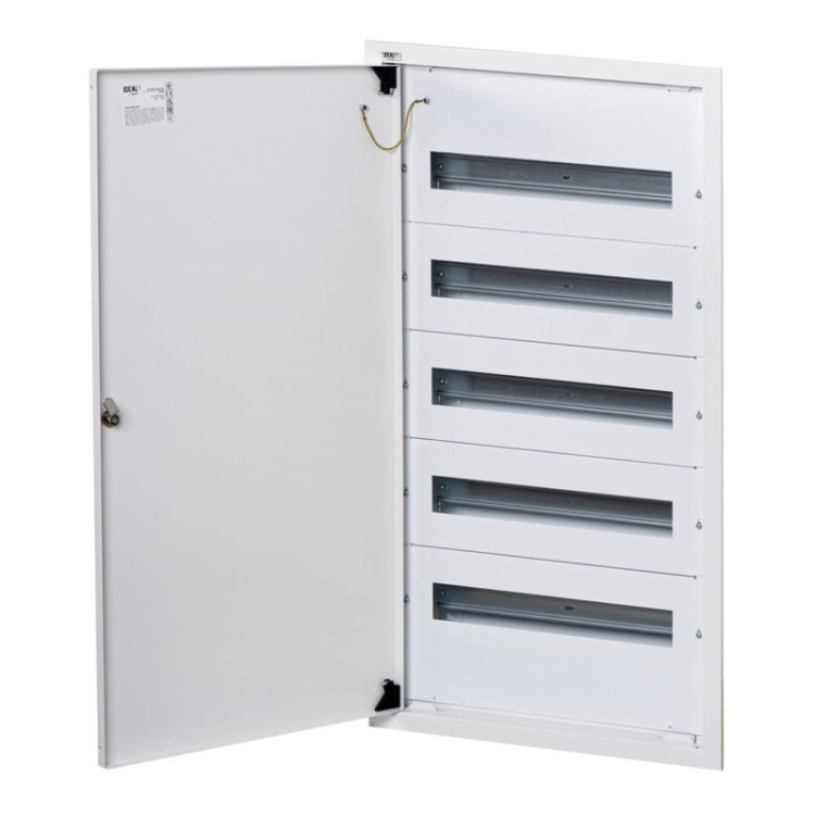 Rozdzielnica metalowa KP-DB-I-MF-518 63A IP30 Ideal 35684 wnętrze