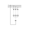 Kontrolka świetlna LED KLI-3R Ideal 32896 schemat