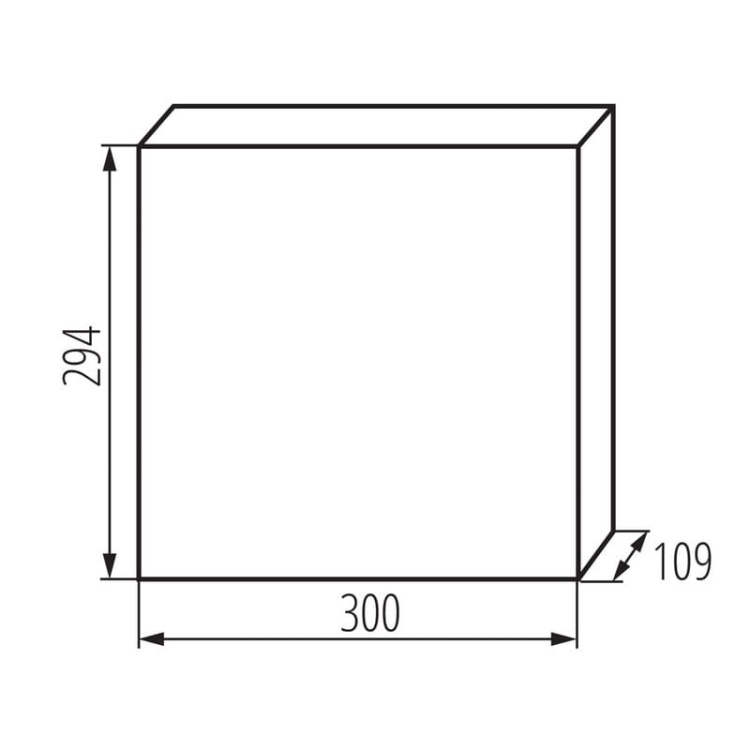 Rozdzielnica KDB-S24PM 63A IP30 Ideal 24178 wymiary