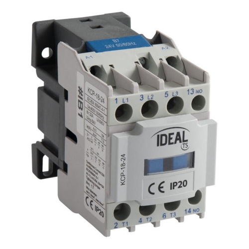 Stycznik mocy KCP-18-24 18A 24V Ideal 24105