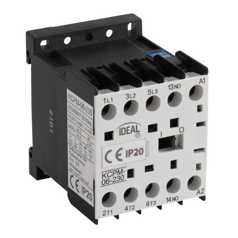 Miniaturowy stycznik mocy KCP KCPM-06-230 Ideal 24090
