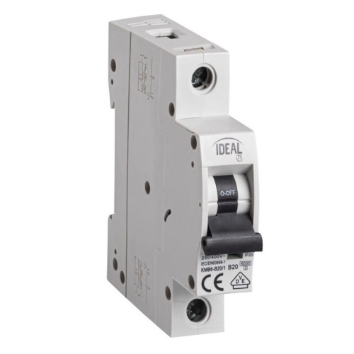 Wyłącznik nadmiarowo-prądowy KMB6-B20 1P 20A IDEAL 23142