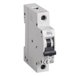 Wyłącznik z zabezpieczeniem nadmiarowoprądowym 1P KMB6-B1/1 1A Ideal 23175