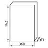 Rozdzielnica natynkowa DB118W 1X18P/SM 63A IP30 Ideal 3854 wymiary