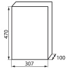 Rozdzielnica natynkowa DB312S 3X12P/SMD 63A IP40 Ideal 3836 wymiary