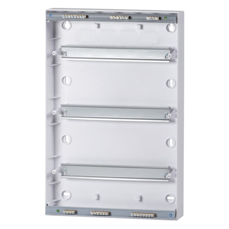 Rozdzielnica natynkowa DB312S 3X12P/SMD 63A IP40 Ideal 3836 wnętrze