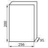 Rozdzielnica natynkowa DB112S 1X12P/SMD 63A IP40 Ideal 3833 wymiary