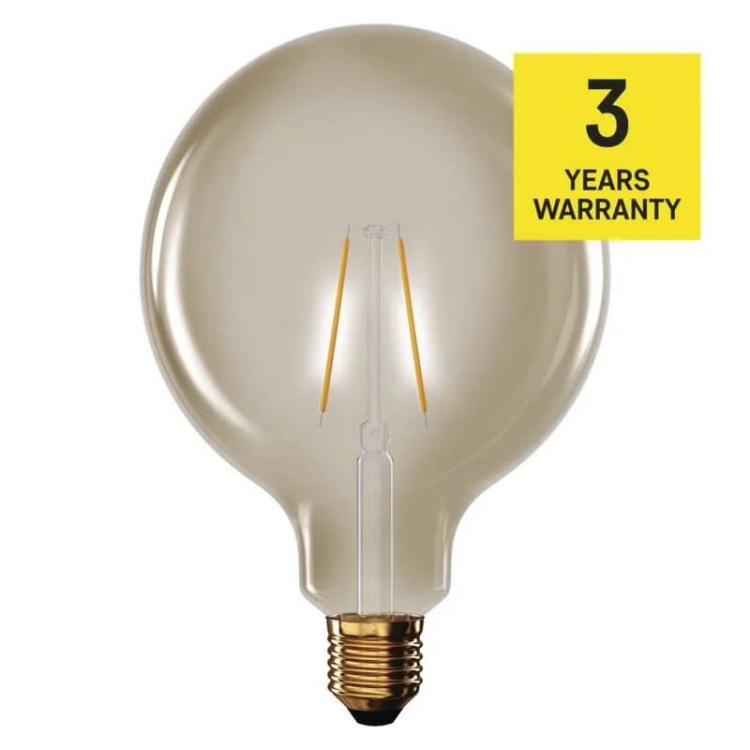 Żarówka LED Vintage G125 E27 4.5W=40W 420lm ciepła biel 2200K EMOS gwarancja