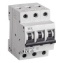 Wyłącznik z zabezpieczeniem nadmiarowoprądowym 3P KMB6-C50/3 50A Ideal 23169