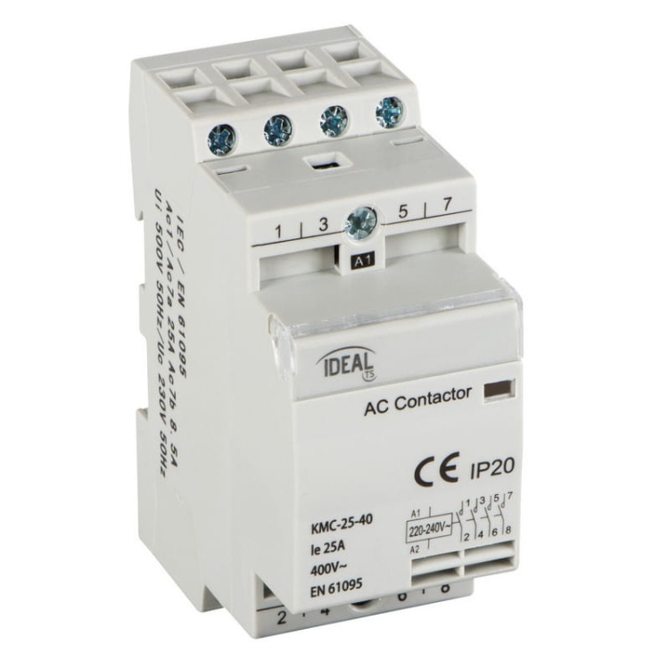Stycznik modułowy, sterowanie 230V KMC-25-40 Ideal 23252