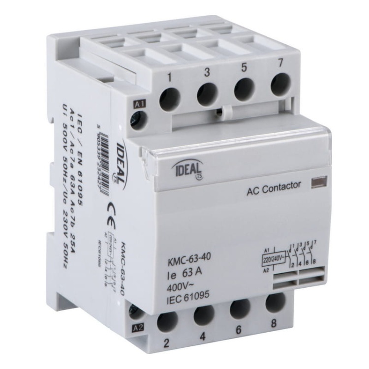 Stycznik modułowy, sterowanie 230V KMC-63-40 Ideal 23242