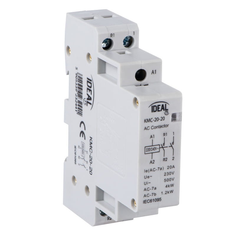 Stycznik modułowy, sterowanie 230V KMC-20-20 Ideal 23240
