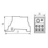 Blok rozdzielczy KTB-125-1-M Ideal 23335 wymiary