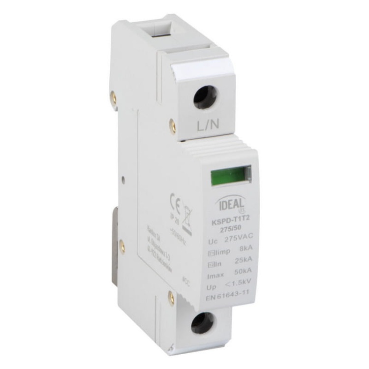 Warystorowy ogranicznik przepięć KSPD-T1T2 275/50 1P Ideal 36313