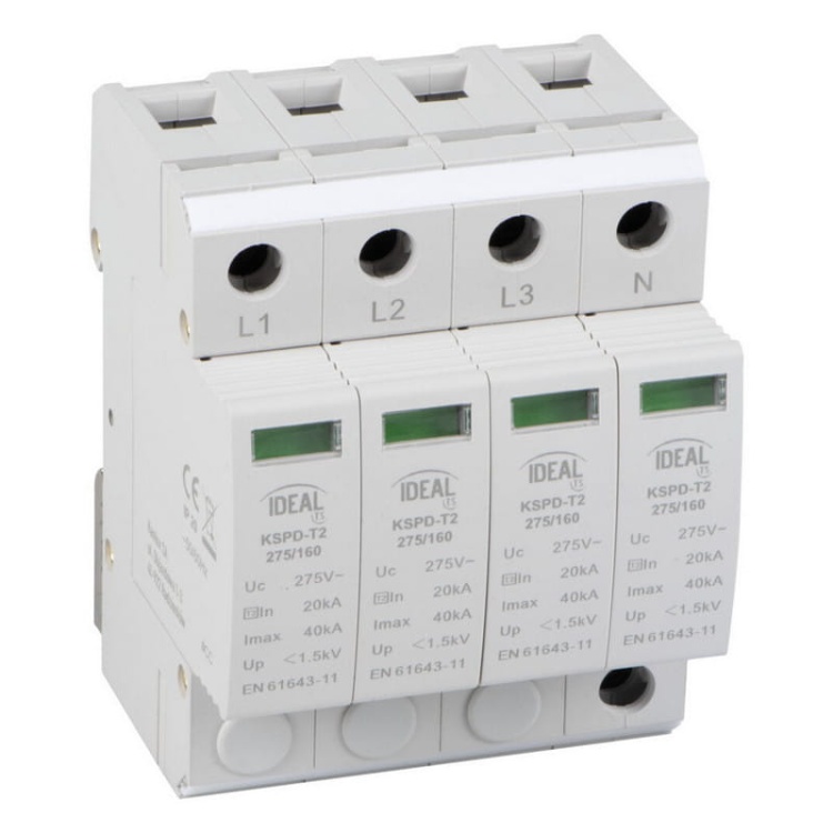 Ogranicznik przepięć KSPD-T2 275/160 3P+N Ideal 36312