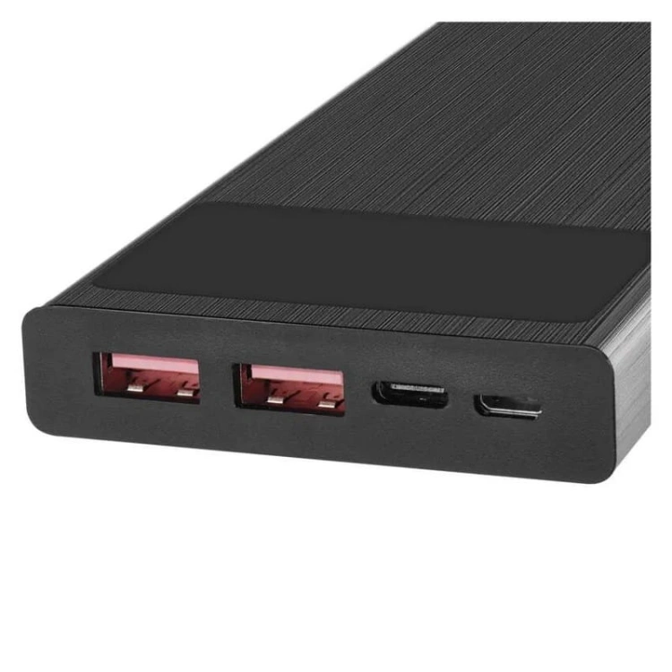 Powerbank BETAQ 10 22.5W 10000mAh czarny Emos B0531B zbliżenie
