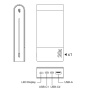 Powerbank M2+ 22,5W 20000mAh szary GP