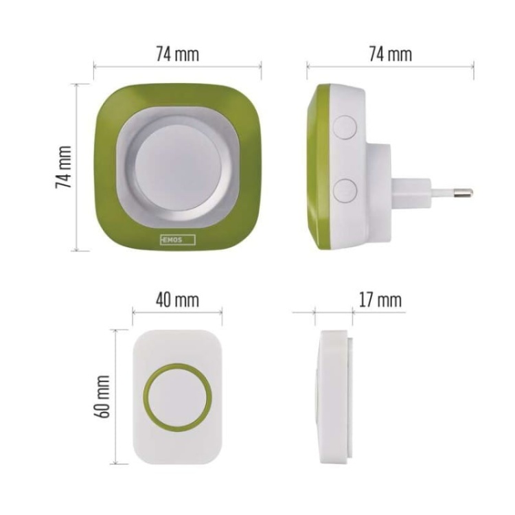 Dzwonek bezprzewodowy do drzwi P5733G