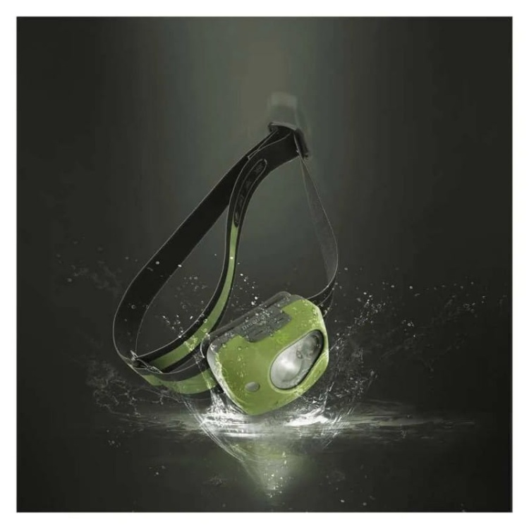 Latarka czołowa LED Discovery CHW43 na baterie 3×AAA 150lm 45m IPX4 GP P8583 aranżacja