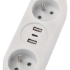 Przedłużacz P0211E 2G 2×USB-A 1×USB-C 1,4m IP20 Emos