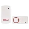 Dzwonek bezprzewodowy P5750, bezbateryjny przycisk czerwony Emos front
