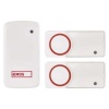 Dzwonek bezprzewodowy, 2 bezbateryjne przyciski czerwony Emos P5750.2T front