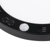 Oprawa typu downlight ERGA PIR 17W CCT czarna Kanlux 24605 pir