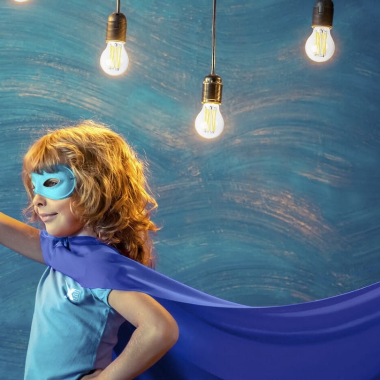 Żarówka LED XLED EX A60 E27 4W 840lm 2700K 320° Kanlux 36243 aranżacja