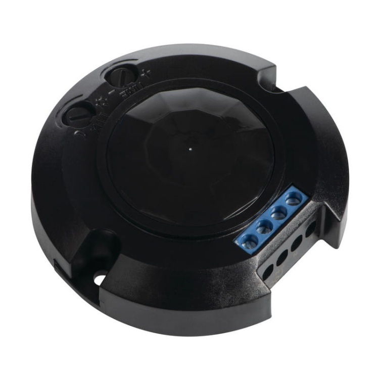 Czujnik ruchu PIR sufitowy ZONA detekcja 360° do 6,5m IP20 czarny Kanlux 37375 montaż