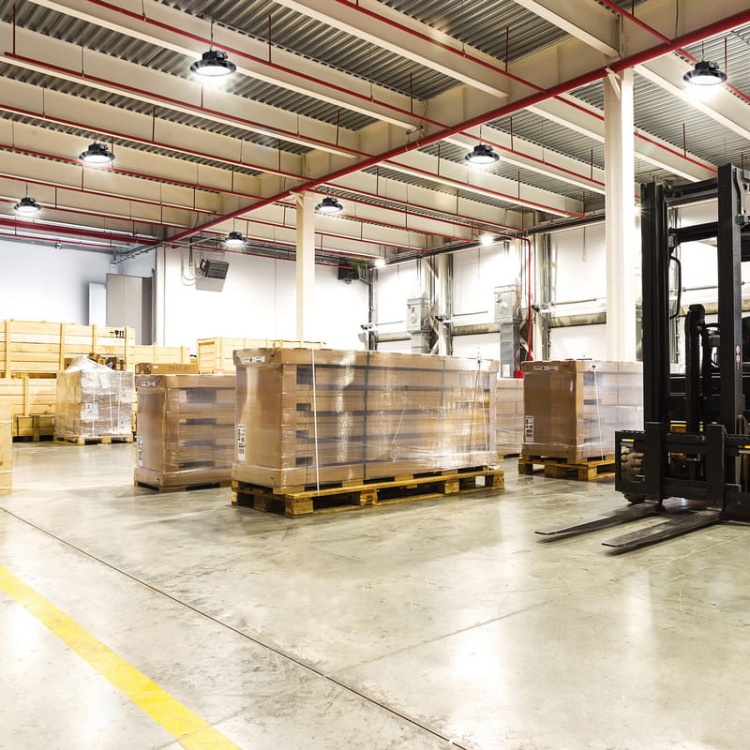 Oprawa przemysłowa LED HB PRO STRONG DALI 150W 4000K 25500lm IP65 Kanlux 27166 aranżacja