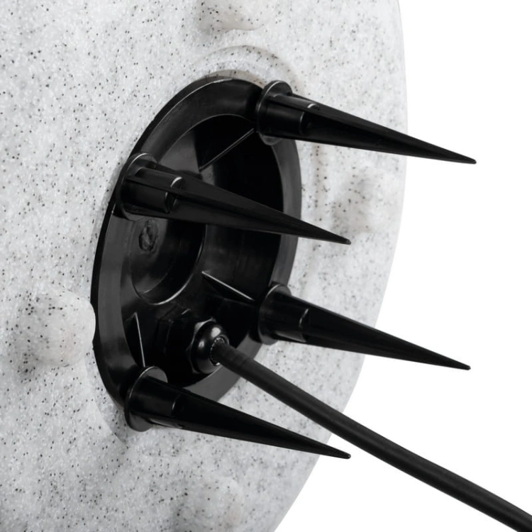 Oprawa ogrodowa STONO 230N E27 max 15W granit IP65 Kanlux 36595 montaż