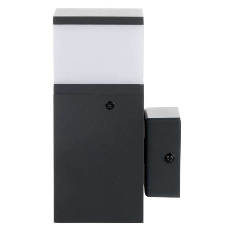 Kinkiet ogrodowy DASTEN 16cm G9 czarny IP44 Kanlux 38760 bok