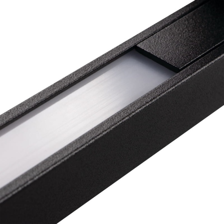 Oprawa elewacyjna YALTE S 60cm 8W 370lm 4000K czarna IP54 Kanlux 38890 montaż