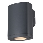 Oprawa elewacyjna ZEVI EL GU10 szara IP54 Kanlux 38881